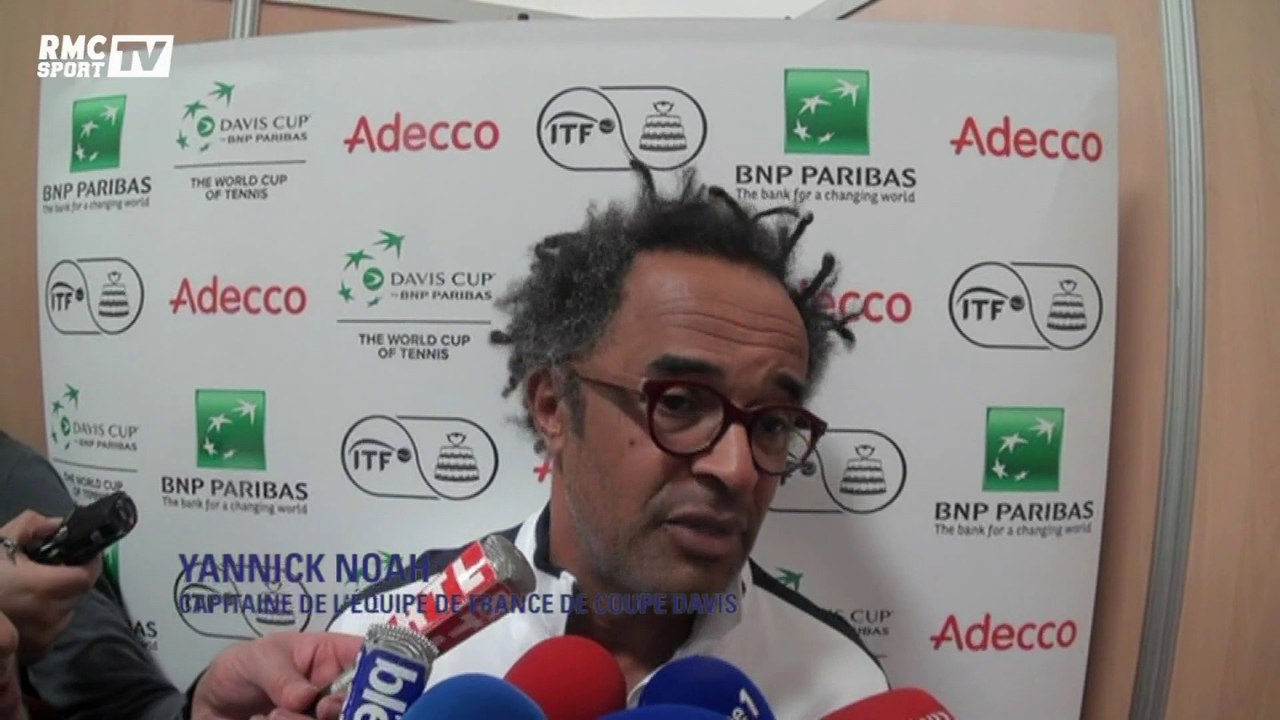 Coupe Davis – La blague subtile de Yannick Noah