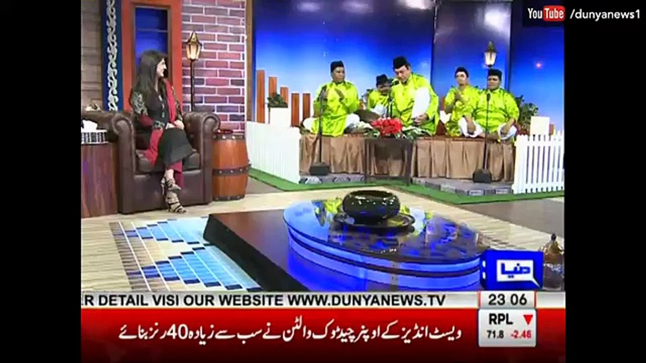 Hasb e Haal Azizi as Qawal 02 Apr 2017