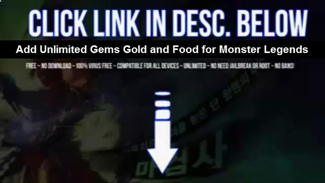 Monster Legends Cheats Hack Tool Unlimited Gold and Gems Instant 100% Fast and Safe1