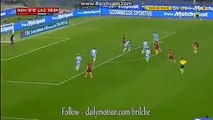 Mohamed Salah Missed Big Chance - AS Roma vs Lazio - Coppa Italia 04.04.2017