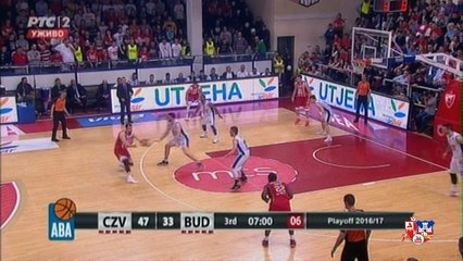 Trojke Zvezdinih košarkaša | Crvena zvezda - Budućnost 82:59
