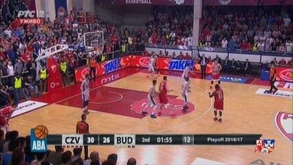 Zakucavanja Zvezdinih košarkaša | Crvena zvezda - Budućnost 82:59