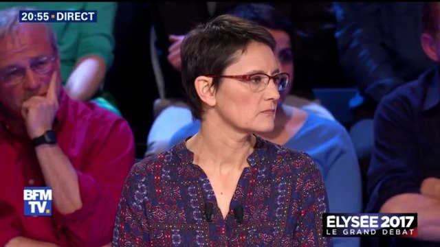 Philippe Poutou pointe les politiciens corrompus qui se reconnaîtront dans cette salle
