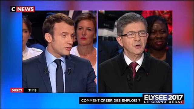Revoir le premier accrochage qui s'est produit entre les grands candidats autour des travailleurs détachés