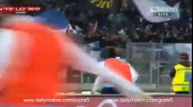 Ciro Immobile Goal AS Roma 1 - 2 Lazio Coppa Italia 4-4-2017
