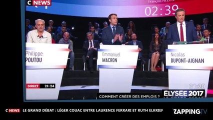 Le Grand Débat : le léger couac entre Laurence Ferrari et Ruth Elkrief (vidéo)