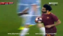 Mohamed Salah Amazing Goal AS Roma 2 - 2 Lazio Coppa Italia 4-4-2017