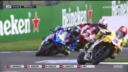 British Superbike 1.Rennen aus Donington
