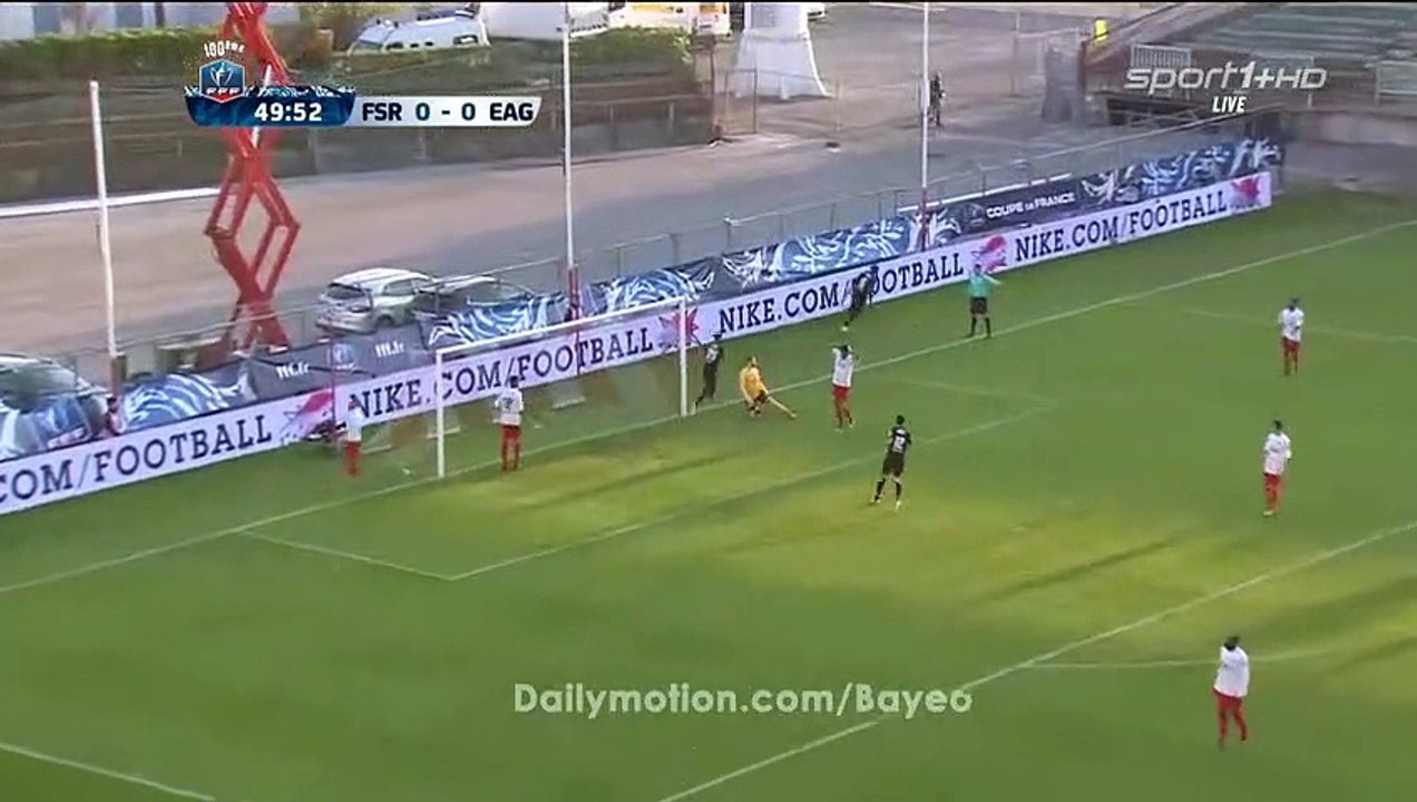 Alexandre Mendy Goal HD - Frejus Saint Raphael 0-1 Guingamp - 04.04.2017