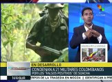 Condenan a 21 militares colombianos por falsos positivos de Soacha