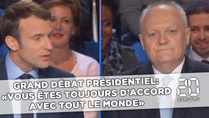 下载视频: Grand débat présidentiel: Asselineau à Macron, «vous êtes toujours d'accord avec tout le monde»