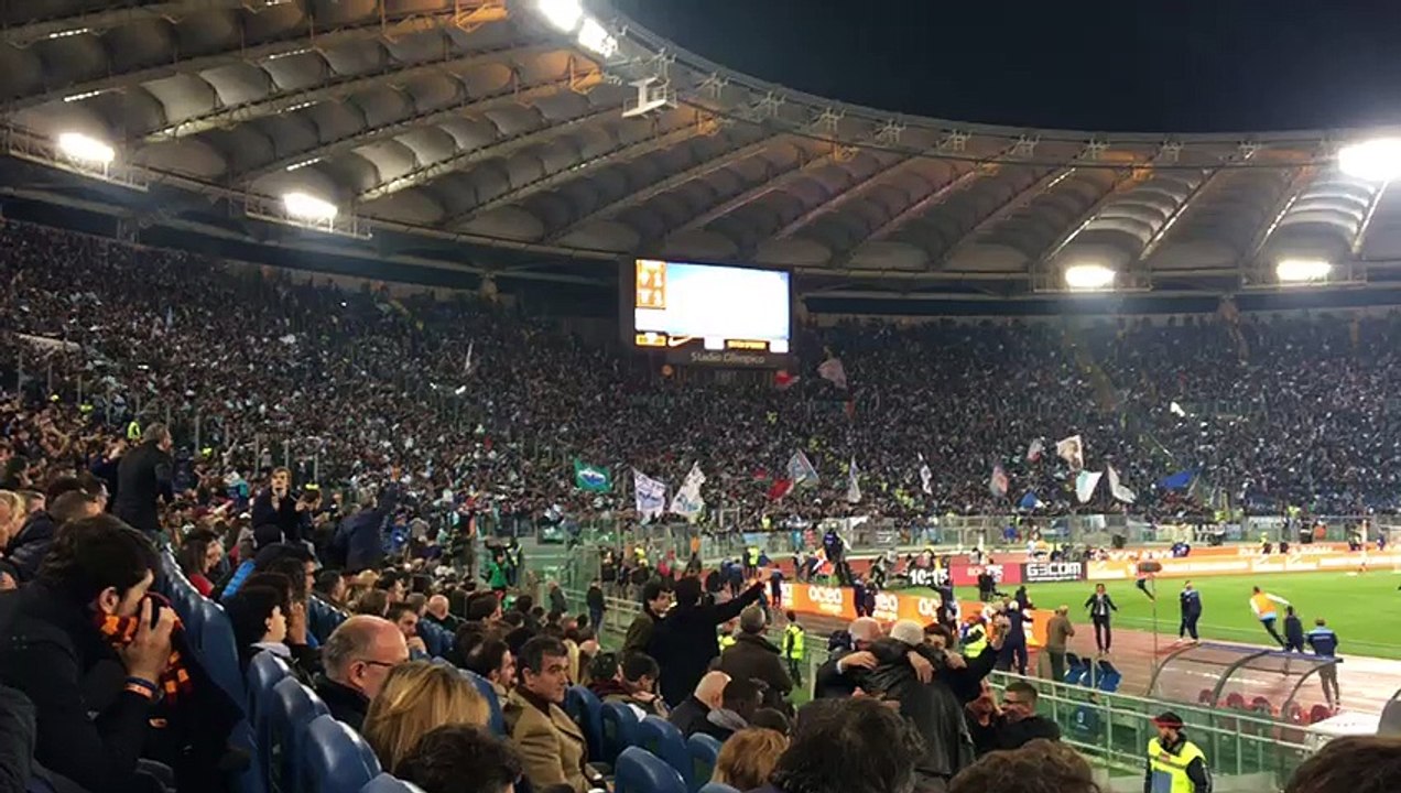 LAZIO IN FINALE , IL DELIRIO SOTTO LA CURVA NORD !!