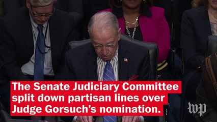 Senate hurtles toward filibuster showdown over Gorsuch