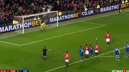 Zlatan Ibrahimovic penalty Goal HD - Manchester United 1-1 Everton 04.04.2017 HD