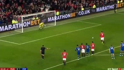 Zlatan Ibrahimovic penalty Goal HD - Manchester United 1-1 Everton 04.04.2017 HD