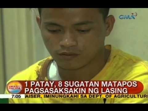 UB: 1 patay, 8 sugatan matapos pagsasaksakin ng lasing sa Pasay City