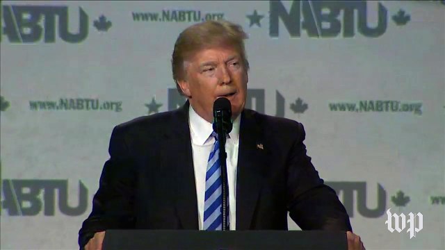 Trump to construction workers: 'Together, we are going to rebuild our nation'