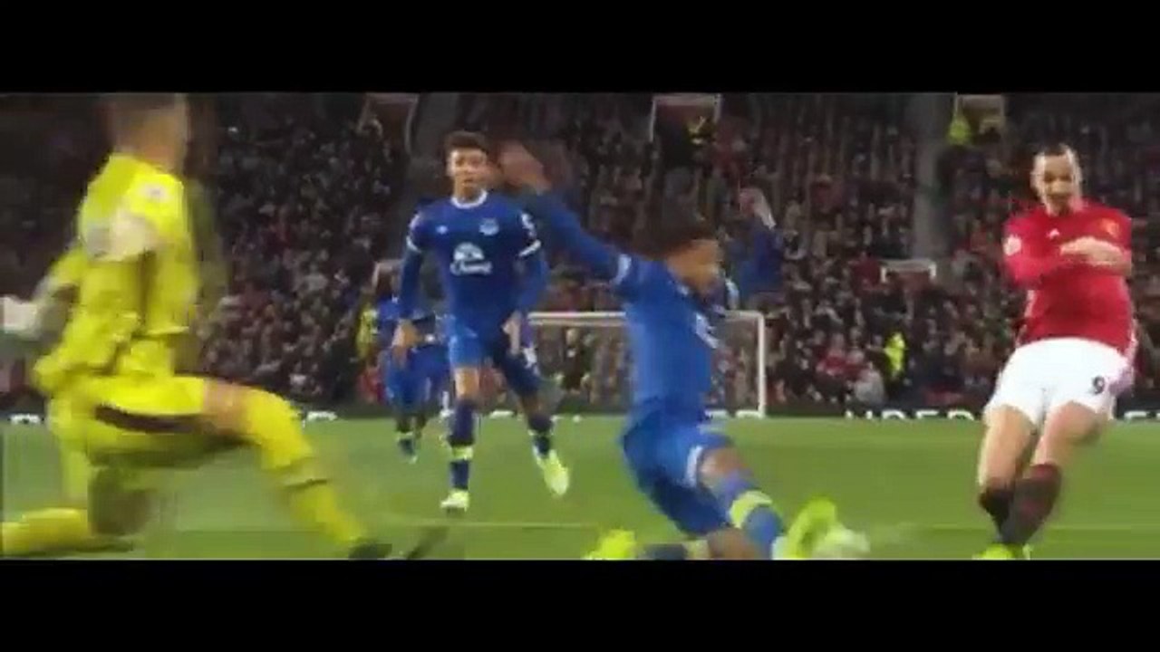 Manchester United vs Everton 1-1 All Goals & Highlights 4.4.2017