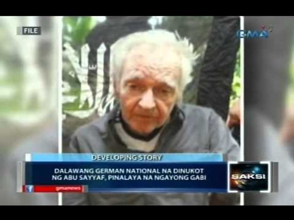 Saksi: Dalawang German national na dinukot ng Abu Sayyaf, pinalaya na