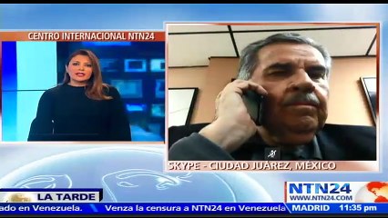 Télécharger la video: “Como protesta hemos decidido cancelar nuestra edición impresa y digital”: editor del periódico mexicano ‘Norte Digital’ Óscar Cantú