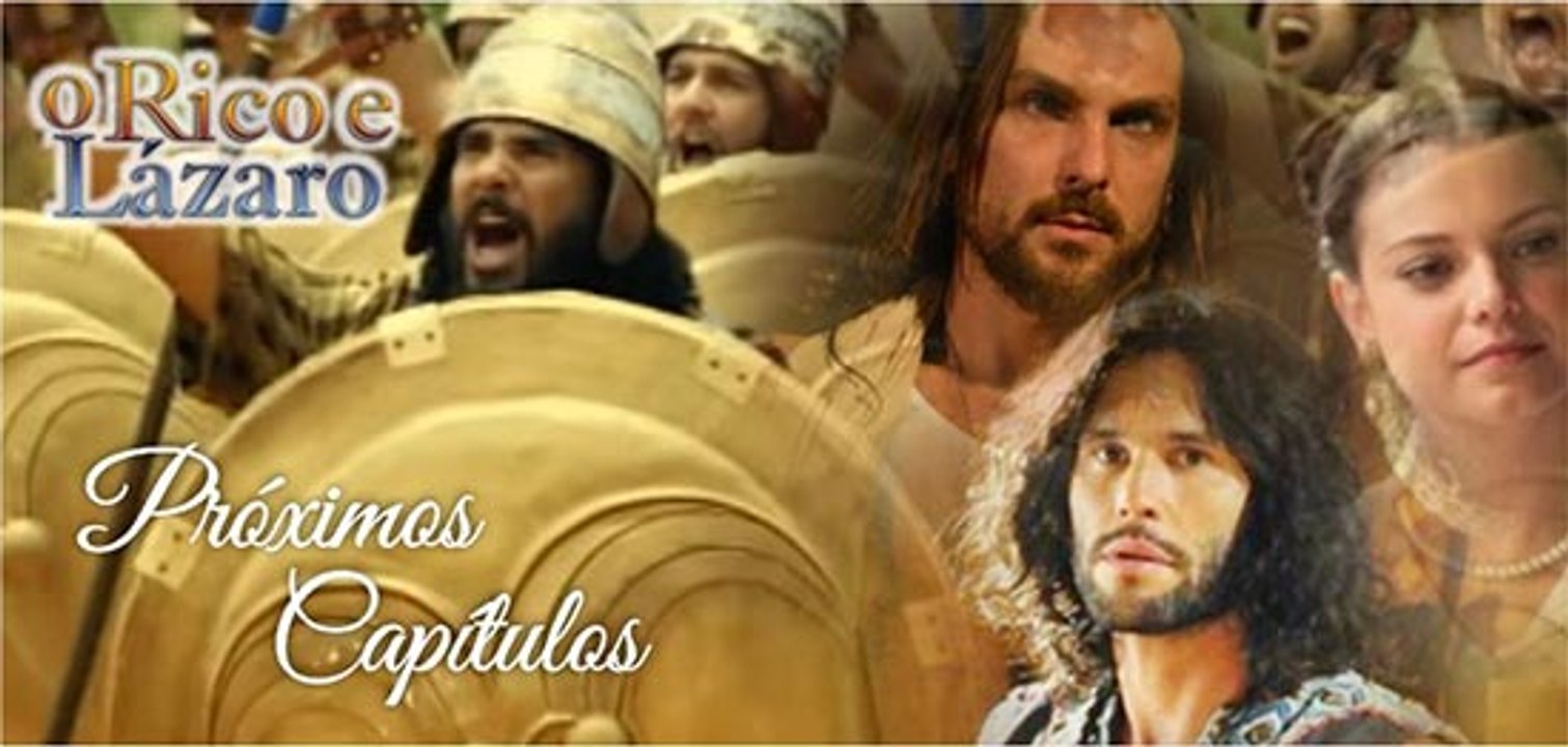 'O Rico e Lázaro' #Asher vê o pai morrer e vira escravo capítulo completo em 130420
