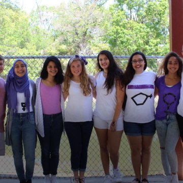 These prom-dress flyers circulated Stanton College Prep School in Jacksonville, Florida. [Mic Archives]