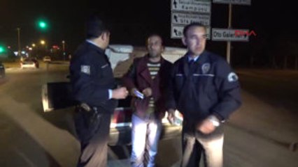 Konya - 'Dur' Ihtarına Uymayan Sürücü; Eşimle Kavga Ettik, Mesajla Gönlünü Alıyordum