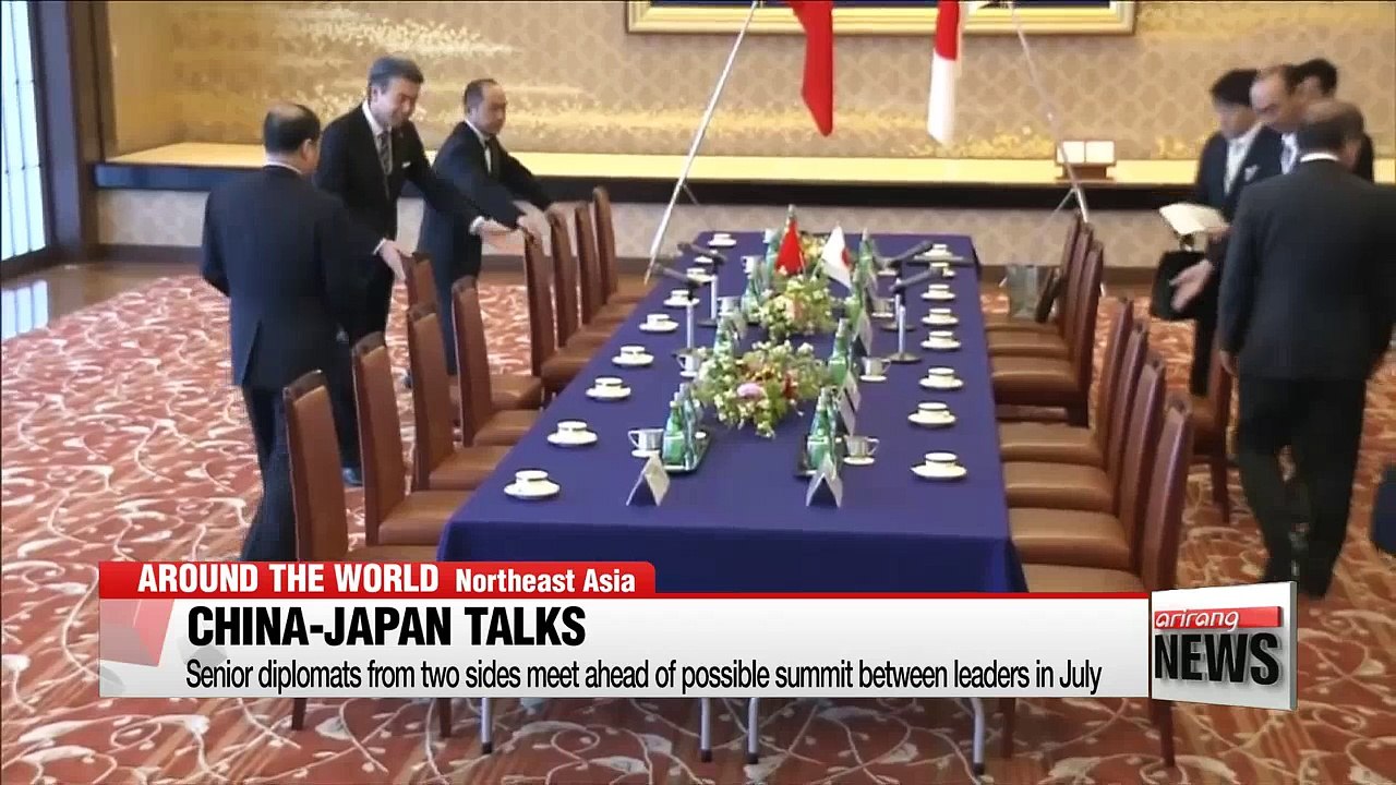 Diplomats from China and Japan meet, pave way for summit talks in July