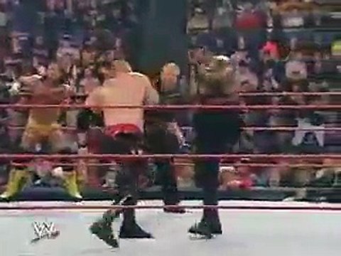 Mark Henry & Big Daddy V vs Kane & Cm Punk WWE Armageddon 2007 Part 2