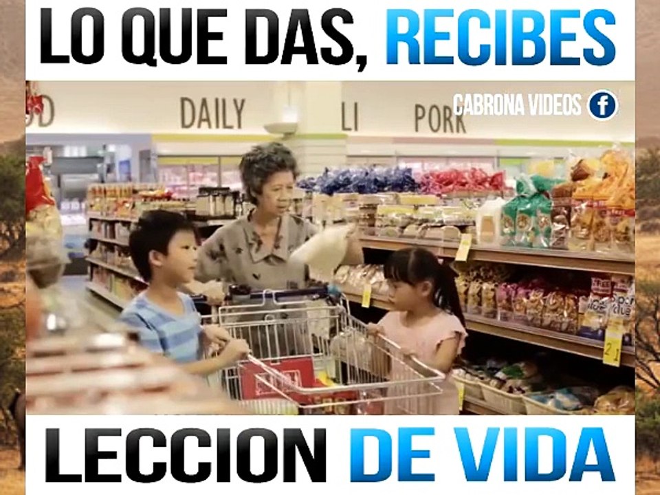 Lo que das recibes