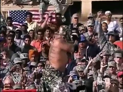 Mark Henry vs Rey Mysterio WWE Tribute To The Troops 2007