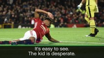 Rashford 'desperate' to end goal drought - Mourinho