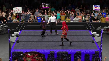 WWE 2K17 jacqueline v eva marie