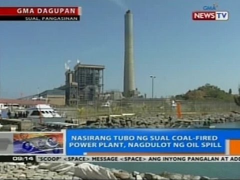NTG: Nasirang tubo ng Sual coal-fired power plant, nagdulot ng oil spill