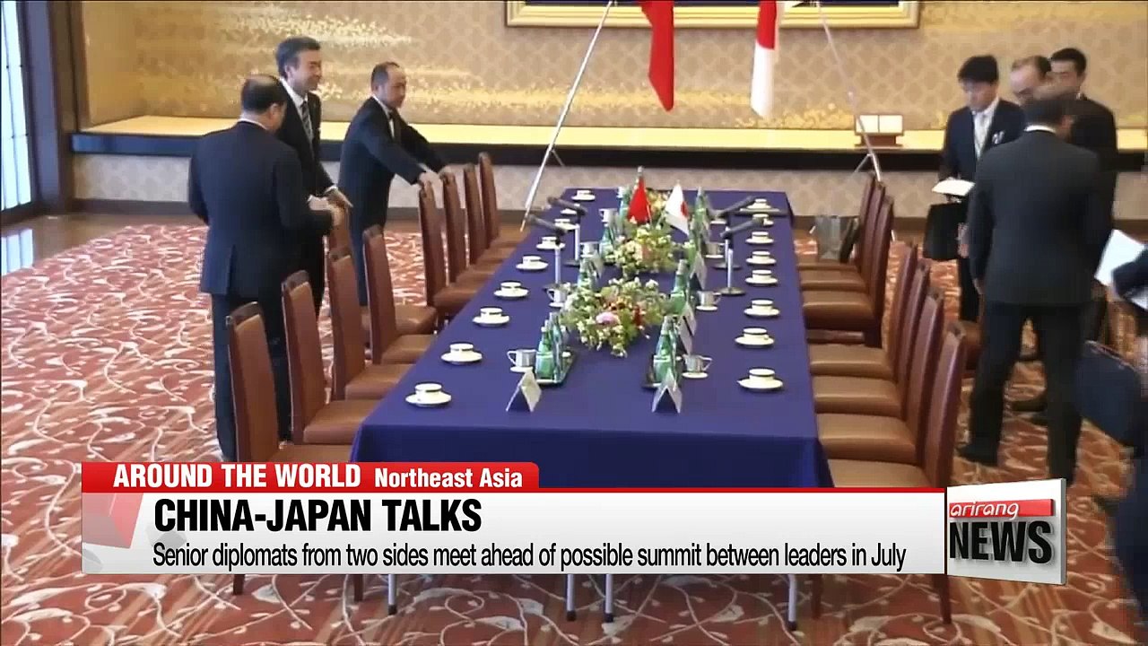 Diplomats from China and Japan meet, pave way for summit talks in July