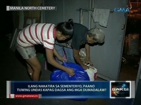 Ilang nakatira sa sementeryo, kani-kanyang diskarte tuwing Undas kapag dagsa ang mga dumadalaw