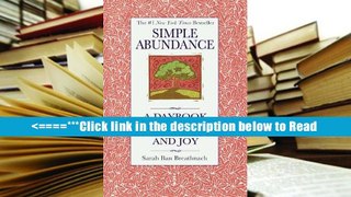 Simple Abundance: A Daybook of  Comfort and Joy [PDF] Best Download