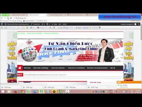 Hướng dẫn thiết kế website bằng wordpress| Tạo banner quảng cáo dọc 2 bên