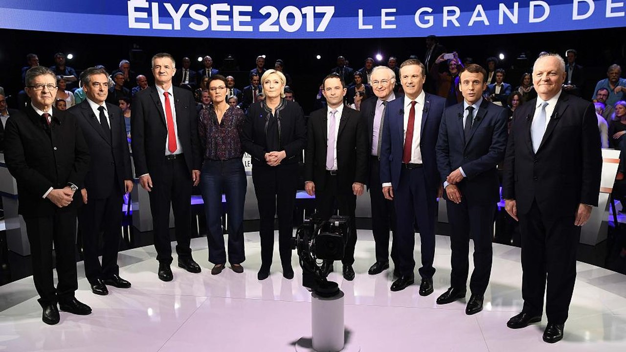 Tv-duell: zwischen le pen und macron flogen die fetzen