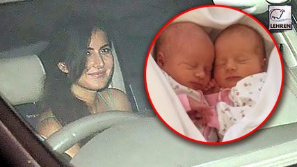 Katrina Kaif Meets Karan Johar's Babies