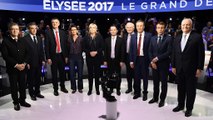 مناظرة ساخنة جَمعتْ المرشحين الـ: 11 للانتخابات الرئاسية في فرنسا...مُولُونْشَانْ كان 