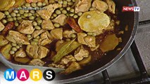 Mars Masarap: Chicken Afritada with Saging na Saba