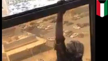 Horrible boss: Cruel woman films and laughs at her maid falling seven stories