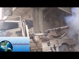 Tin Quân Sự - Phe Nổi Dậy Syria Oanh Tạc Quân Chính Phủ Bằng Đại Bác Kiểu Cổ