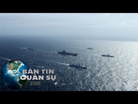 Tin Quân Sự - Trung Quốc Công Bố Hình Ảnh Tàu Sân Bay Diễn Tập Ở Biển Đông | Sức Mạnh Quân Sự