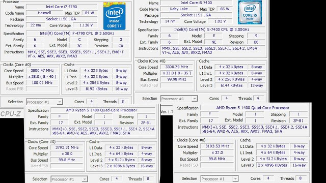 i7 10700F 動確 Intel Core i7 4790 (Haswell Refresh) CPU and Z97 Performance Preview