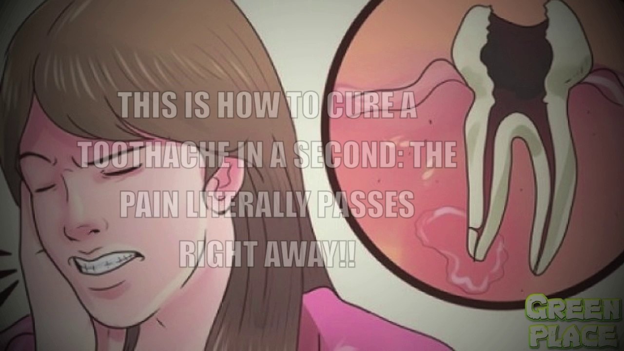 THIS IS HOW TO CURE A TOOTHACHE IN A SECOND: THE PAIN LITERALLY PASSES RIGHT AWAY!!