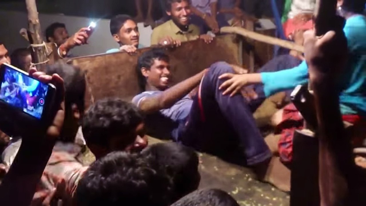 Telugu Hot Midnight Recording Dance