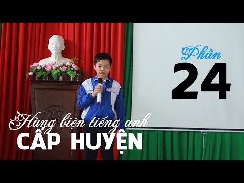 English Rhetoric - hùng biện tiếng anh cấp huyện phần 24 - lhb online schools - online courses