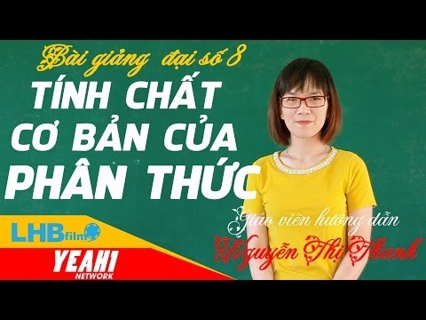 giải bài tập toán 8 | tính chất cơ bản của phân thức (đầy đủ) - lhb online schools - online courses